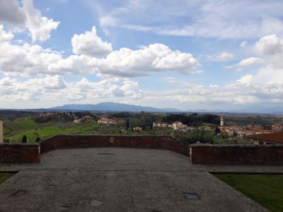 Il panorama dalle Ville medicee